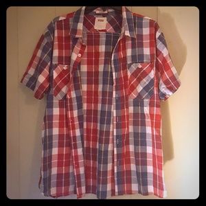 Men's button down shirt